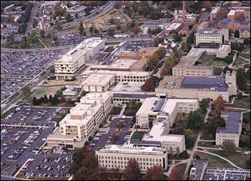 Burruss Hall and Academic Buildings