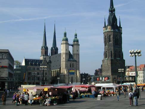 The heart of the city: the market place and the market church