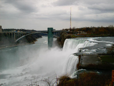 The American Falls from the American Site